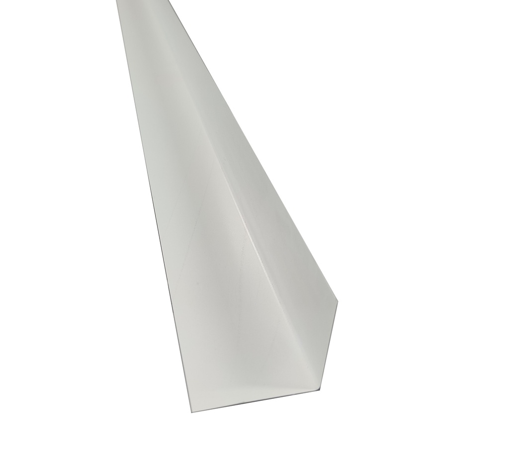 WARMA Kulmalista valkoinen 50x50mm, pituus 2m