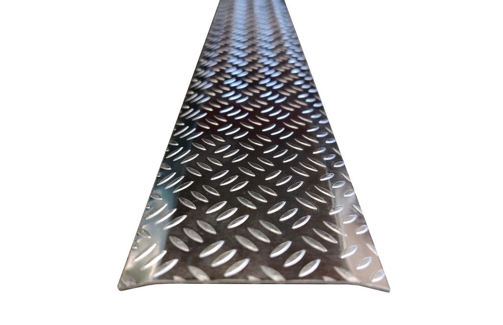 WARMA Tasolista alumiini riisinjyvä 70mm, pituus 2m