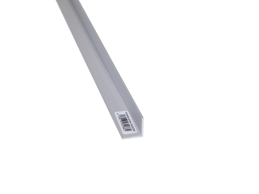 WARMA Kulmalista alumiini 20x20x2mm, pituus 2m