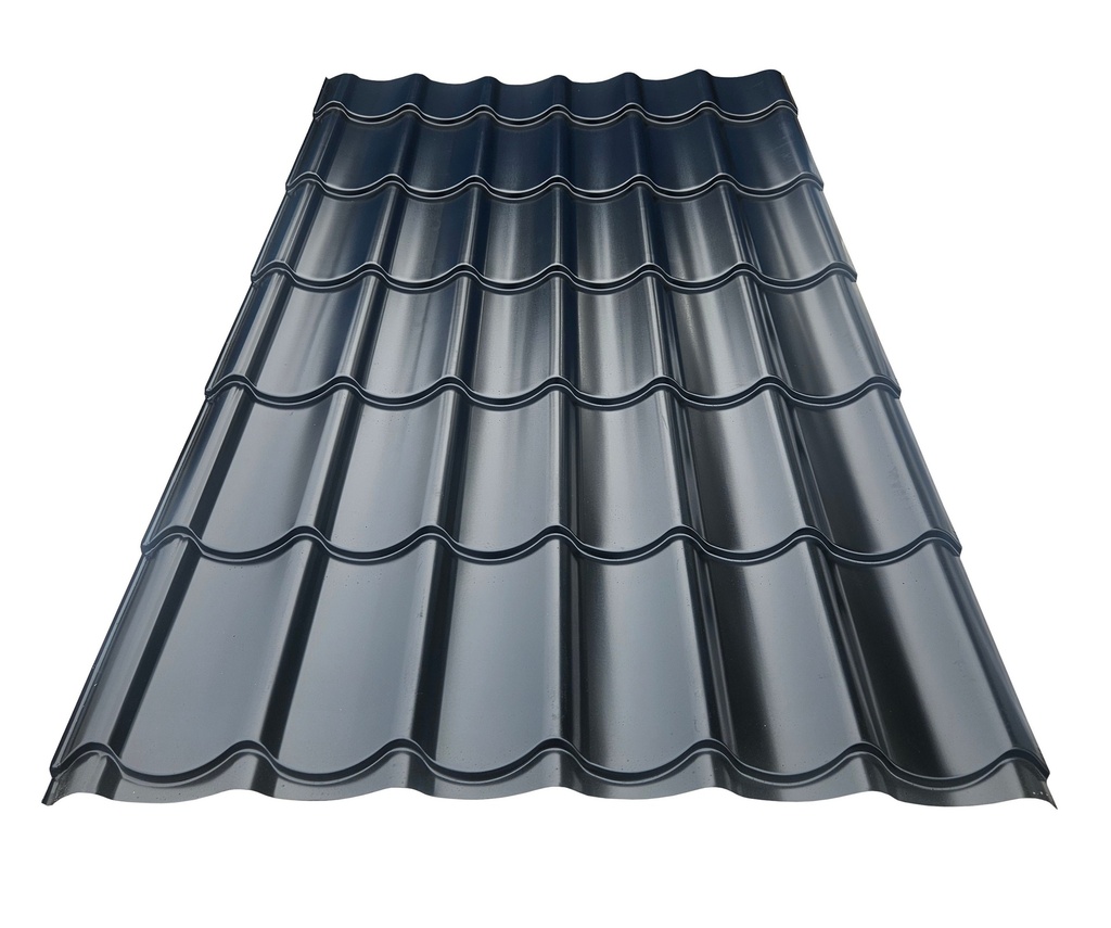 WARMA Kattopelti Musta Tiilikuvio 1190x2000mm