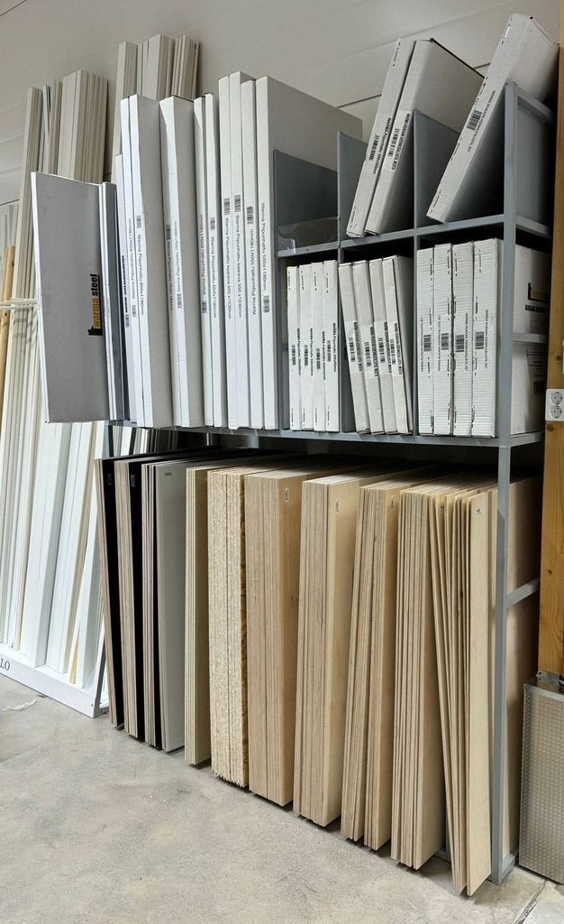 WARMA Piipunhattu- ja vaneriteline 2-osainen