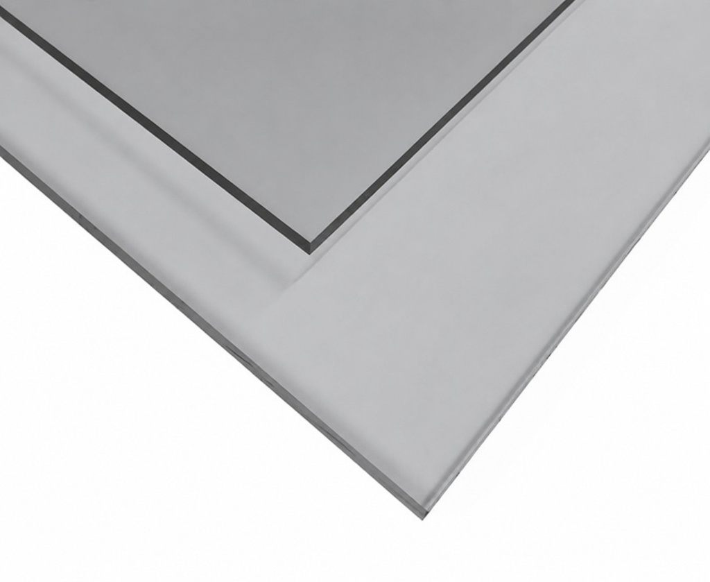 WARMA 3mm 500x1250mm Polykarbonaattilevy Harmaa UV-suojattu